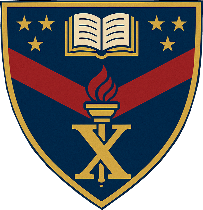 X Veritas Collegiate Crest